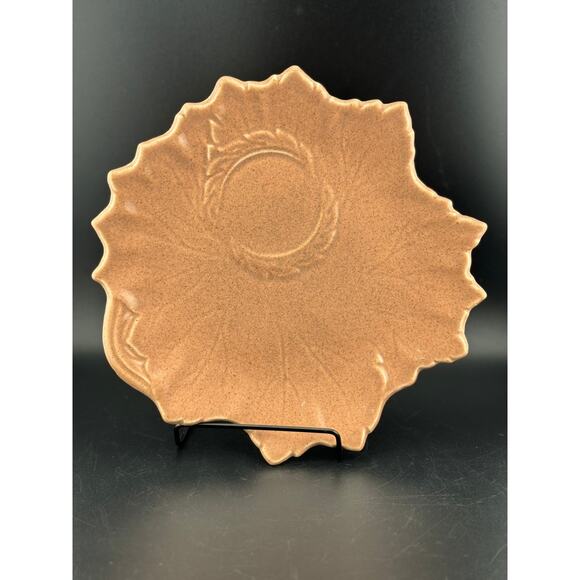 Woodfield Salmon Pink Plate for Tea & Toast Snack Set by Steubenville - Picture 6 of 7